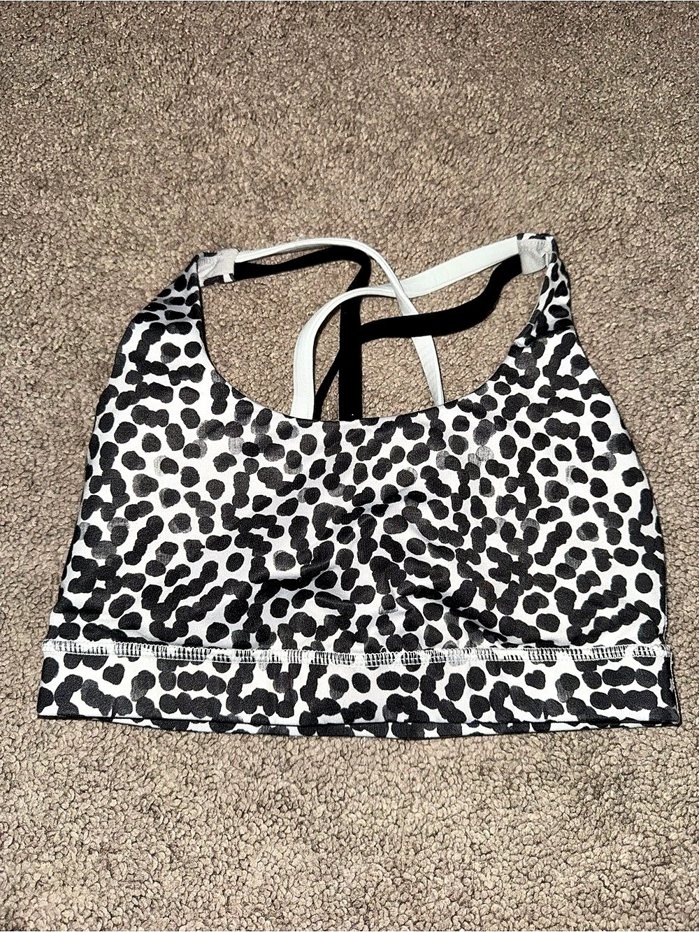 Lululemon Energy Bra Women's Animal Print Sports Bra